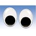 G�termann / KnorrPrandell 2482185 - Wackelaugen oval 18x13mm, 10 St�ck/Beutel