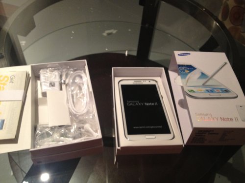 Samsung Galaxy Note 2 N7100 16Gb White WiFi Android 3G Cell Phone