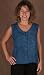 Button Blouse - Embroidered Rayon, Teal. Spring Sale!