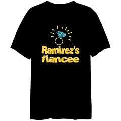 Ramirez's Fiancee Nachnamen Herren T-Shirt (Schwarz, Gr��en X-Small - XXX-Large)