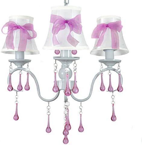 Ribbons and Crystals Chandelier