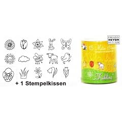 16-teiliges Stempelset FR�HLING