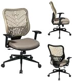 EPICC Series - Latte Self Adjusting SpaceFlex® Back and Latte Mesh Seat Managers Chair with A