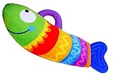 ベビー知育玩具 人形 魚 歯がみ ベル付き 赤ちゃん おもちゃ 知育 知育教育 出産祝い 百日祝い プレゼント かわいい 人気