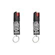 Police Magnum O C 17% Pepper Spray with UV Dye and Twist Top, 0.5-Ounce Keyring, Pack of 2
