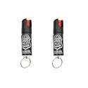 Police Magnum O C 17% Pepper Spray with UV Dye and Twist Top, 0.5-Ounce Keyring, Pack of 2