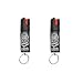 Police Magnum O C 17% Pepper Spray with UV Dye and Twist Top, 0.5-Ounce Keyring, Pack of 2