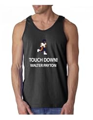 Sports: Walter Payton Tecmo Bowl "Touchdown" TANK TOP ADULT MEDIUM - RLX2020