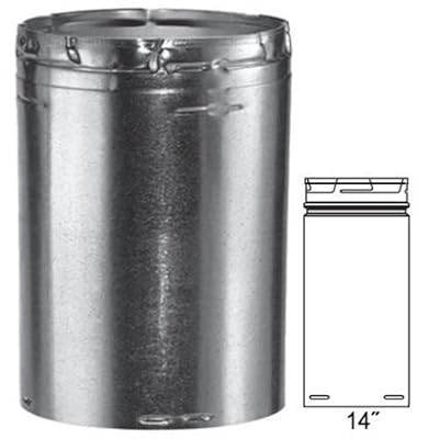 Aluminum Round Rigid Pipe - 14 x 36 inch