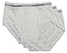 Calvin Klein Boys White 3 Pack briefs for boys