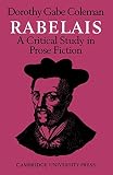 Rabelais : a critical study in prose fiction