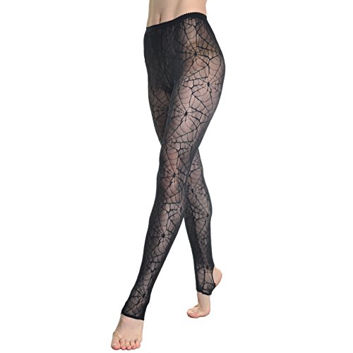 Angelina Lace Footless Tights