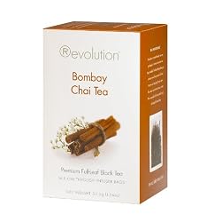Revolution Tea Bombay Chai Tea, 16-Count Teabags (Pack of 6)