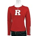 Nike Rutgers Scarlet Knights Scarlet Ladies Classic Logo Long Sleeve T-shirt