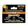 Arrow Fastener 257 Genuine T25/T2025 7/16-Inch Staples, 1,000-Pack