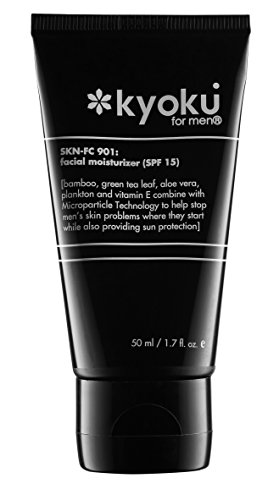 Kyoku for men facial moisturizer spf 15 | skin care for…
