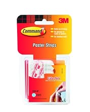 3M Command Poster Adhesive Strip Value Pack