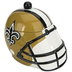 New Orleans Saints Ceramic Soup Tureen Cookie Jar by 