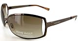 NEW Women's Nine West Bronze Metal Frame Sunglasses