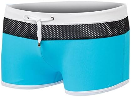 Rocky Sun Mens New Elastic Tight Soft Swim Short Lightblue Size 2XL