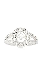 Diamant La Parisienne Anillo (oro blanco 18 ct)