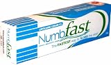 NUMB FAST NUMBING CREAM 30gram, Numb Fast brand, body piercing, body waxing, bikini waxing, laser hair removal.