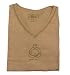 Life is good Women Buddha good karma Organic V-neck T-Shirt