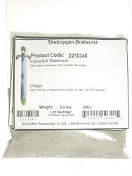 Excalibur Sheboygan Bratwurst, 8-Ounce Units (Pack of 12)