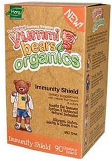 Yummi Bears Organic Immunity Shield 90 count(pack of 2)