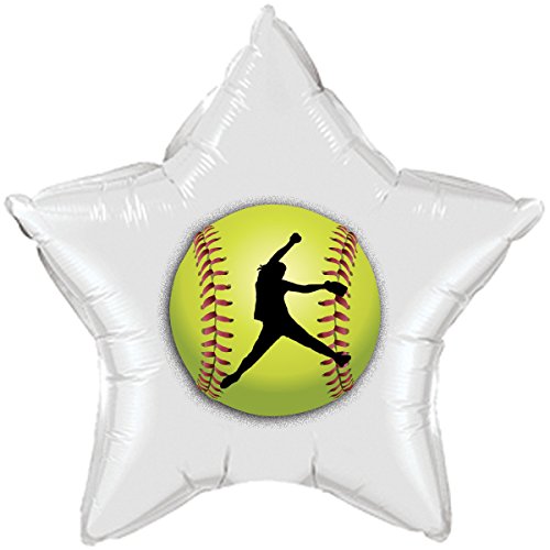 FASTPITCH SOFTBALL MYLAR BALLOON