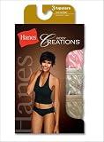 3-Pack Hanes Body Creations Microfiber Hipster 41M3AS