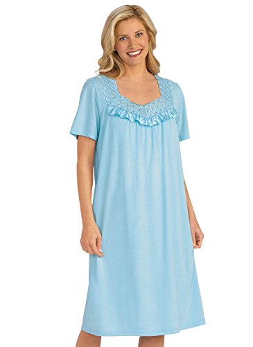 Cotton Knit Nightgown| - Misses' Sizes