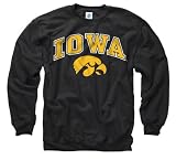 Iowa Hawkeyes Black Perennial II Crewneck Sweatshirt