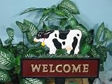 Steel Cow Welcome Stake