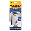 Velcro Hook Only Chevrons, 48 Ct, White (90834)