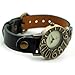2014 Hot Sell Fashion Women Black Watch PU Leather Strap Retro Personal Digital Design Cheap Price W162