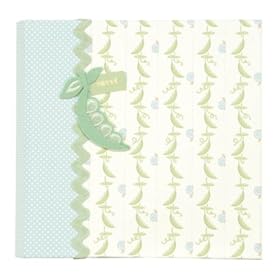CR Gibson Bound Photo Journal Album with Space for Journaling and CD Storage Pocket, Jack Baby Album,