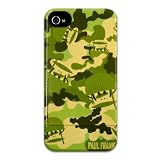 iPhone4/iPhone4S/ UNCOMMON デザインハードケース 2ピース -07 paul frank/Camouflage Julius