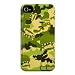 iPhone4/iPhone4S/ UNCOMMON デザインハードケース ２ピース -07 paul frank/Camouflage Julius