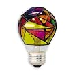 GE 46645 25-Watt Stained Glass Light Bulb