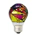 GE 46645 25-Watt Stained Glass Light Bulb