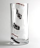 Kosta Boda Art Piece Anna Ehrner Paintings Vase Ltd Ed 100