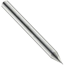 Niagara Cutter MESB230 Miniature Carbide End Mill, Uncoated (Bright), 2 Flutes, Stub Ball End