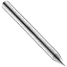 Niagara Cutter MESB230 Miniature Carbide End Mill, Uncoated (Bright), 2 Flutes, Stub Ball End