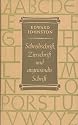 Schreibschrift, Zierschrift und angewandte Schrift