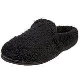 ACORN Women's TLC Shaggy Mule Black,Small 5-6 M US