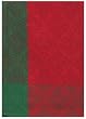 100% Cotton Jacquard Christmas Holiday Dishtowel 18" X 28" Set / 6
