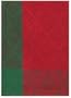100% Cotton Jacquard Christmas Holiday Dishtowel 18" X 28" Set / 6