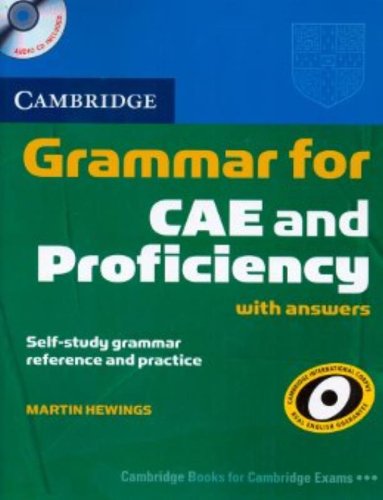 cambridge grammar for cae and proficiency student book with answers and audio cds 2 cambridge books for cambridge