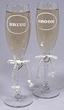 Jamie Lynn Wedding Western Collection Toasting Flutes, Set of 2